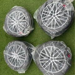 ブリヂストン 19インチ スタッドレスタイヤ ホイールセット アルヴェル 40系の画像