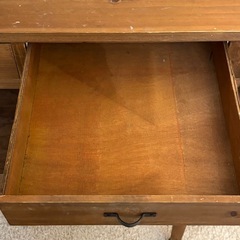 アンティーク風デスクセットの画像