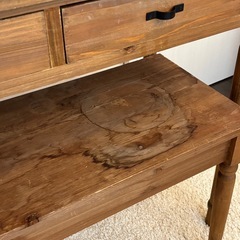 アンティーク風デスクセットの画像