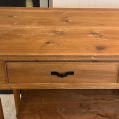 アンティーク風デスクセットの画像