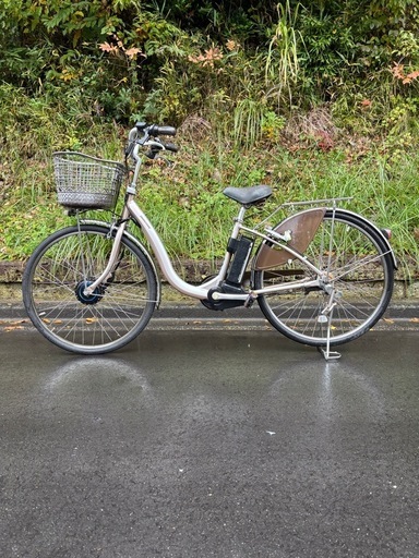 ★電動アシスト自転車ブリヂストン-フロンティア２６インチ★通勤通学買い物に★