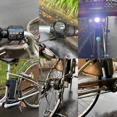 ★電動アシスト自転車ブリヂストン-フロンティア２６インチ★通勤通学買い物に★の画像