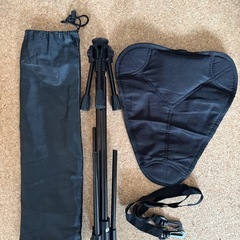 ワンポールチェア　三脚付き （高さ調整不可）の画像