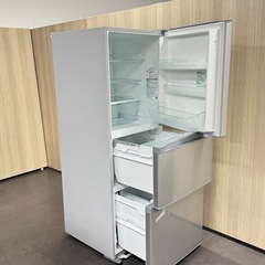 A1725🌟配送♻️設置🉑‼️2018年製東芝330L3ドア冷蔵庫GR-K33S(S)🌟動作確認済⭕️保証付き✅の画像