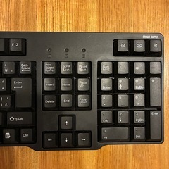 美品・本体のみ　サンワサプライ USBキーボード（SKB-L1UBK）の画像