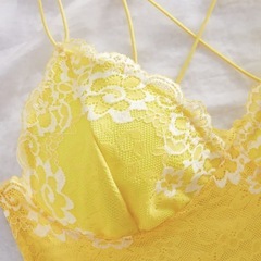 珍しい！？黄色❣️フローラル❣️セクシー下着💓の画像