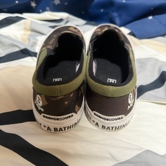 AAPE × DC Shoes コラボ スリッポン 26.5cm 箱あり 👟の画像