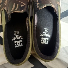 AAPE × DC Shoes コラボ スリッポン 26.5cm 箱あり 👟の画像
