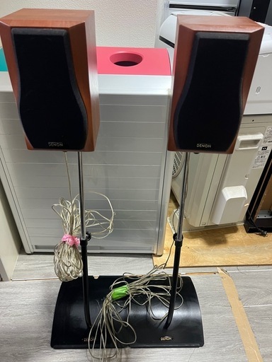 DENON 小売業者 SC-A33 スピーカースタンド付き DENON SC-A33-BH 価格