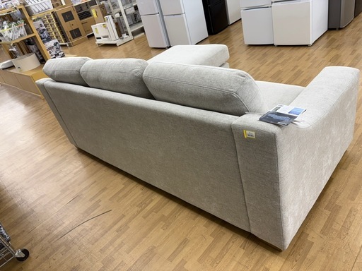 【ドリーム川西店限定】☆ジモティー見たよ割引☆   COS Thomasville Kent L字ファブリックソファ 【2125540