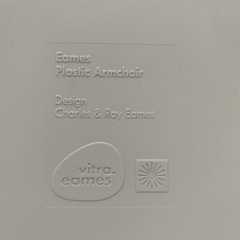 ヴィトラ社／イームズ／ワイヤーベース／アームシェルチェアの画像