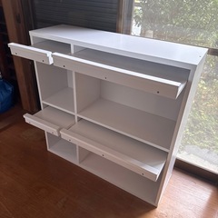 収納棚　本棚の画像