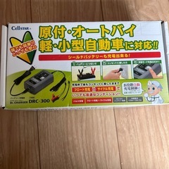 バッテリー充電器、バッテリー（ジャンク？）の画像