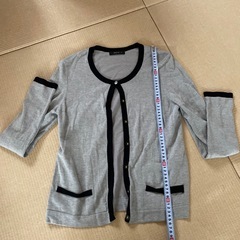 コムサ　カーディガンアンサンブル　の画像