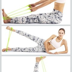 フィットネス　トレーニングチューブの画像