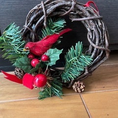 クリスマス飾り、置物、３点セットの画像