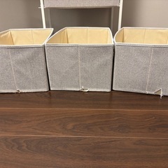 収納チェスト コンセント2口付きの画像