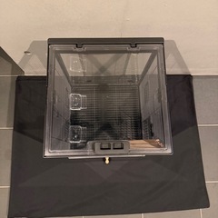 インコ ケージ　ミニマルランド バードパレス クリアスクリーン 40BKの画像