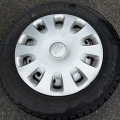 バリ溝スタッドレスタイヤ4本ホイール付きの画像