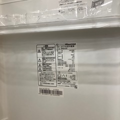 【トレファク　ラパーク岸和田店】2ドア冷蔵庫　Hisense   2019年製　120L　の画像