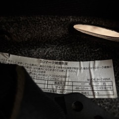 自転車、ヘルメット、48から52センチ　小学生低学年　SGマーク保証の画像