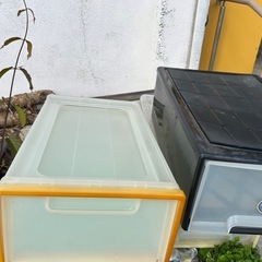 ガーデニングや工具入れ　使用済み収納ケース　非対面 　　の画像