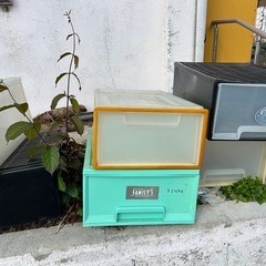 ガーデニングや工具入れ　使用済み収納ケース　非対面 　　の画像