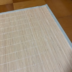 竹製敷物の画像