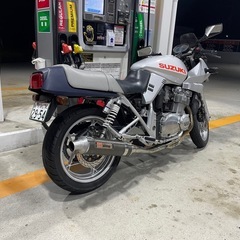 スズキ　GSX400S 刀 KATANA 走行距離28392の画像