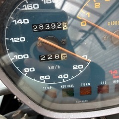 スズキ　GSX400S 刀 KATANA 走行距離28392の画像