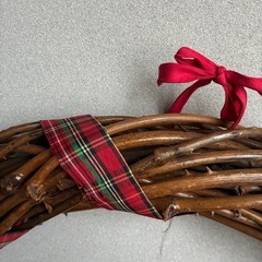 クリスマスリースの画像