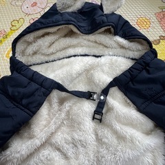 抱っこ紐 防寒ケープ の画像