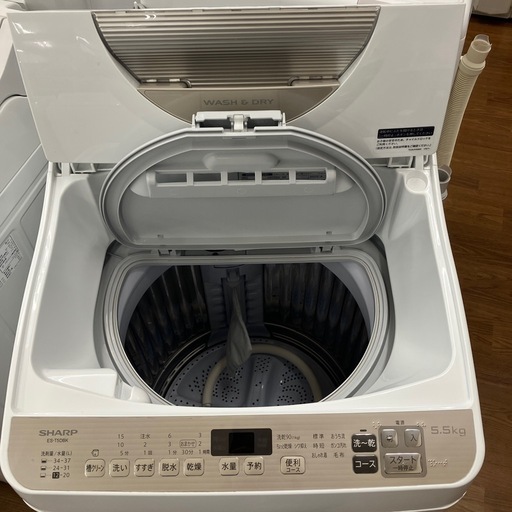 SHARP シャープ 全自動洗濯機 
ES-T5DBK-N 2019年製【トレファク 川越店】