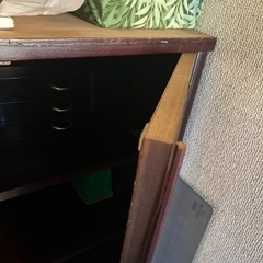 レトロ　アンティーク　棚の画像