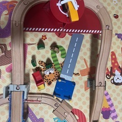 汽車　木製
の画像