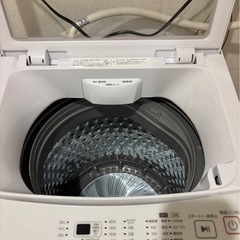 【美品】2024年製ニトリ洗濯機6kgの画像