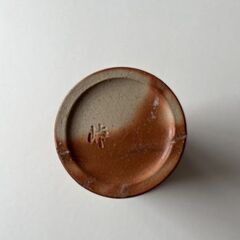 備前焼ビアカップ　冷やして美味しい陶器製の画像