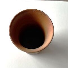 備前焼ビアカップ　冷やして美味しい陶器製の画像