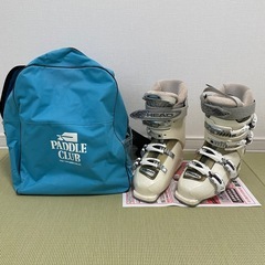 中古品:K2レディース向けスキー156cm　4点セットの画像