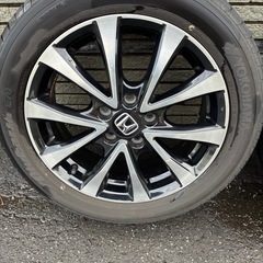 ホンダ 17インチ ホイールセット ヨコハマタイヤの画像