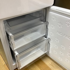【トレファク　ラパーク岸和田店】Haier 2ドア冷蔵庫　2025年製　150L クリーニング済の画像