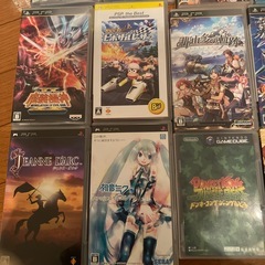 PSP.ゲームキューブ等ソフト1本どれでも
の画像