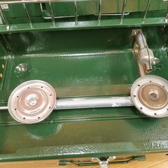 Coleman dual fuel 424 レギュラーガソリン可 キャンプ 災害対策 コールマン デュアル フューエル ツーバーナーの画像