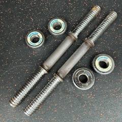 マーシャルワールド 可変式ラバーダンベル25kgセット アイロテック ファイティンロードの画像