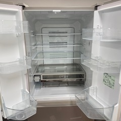 A1726🌟配送✅設置🉑‼️2016年製東芝6ドア509L  冷蔵庫GR-K510FD (EC)🌟動作確認済⭕️保証付き✅の画像