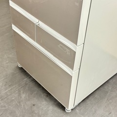 A1726🌟配送✅設置🉑‼️2016年製東芝6ドア509L  冷蔵庫GR-K510FD (EC)🌟動作確認済⭕️保証付き✅の画像