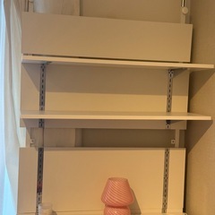 LOWYA 突っ張り　壁面収納　ウォールラックの画像