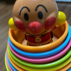 アンパンマン 天才脳つみかさねカップ　旧タイプの画像