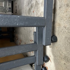 長デスク　折りたたみの画像