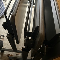 長デスク　折りたたみの画像